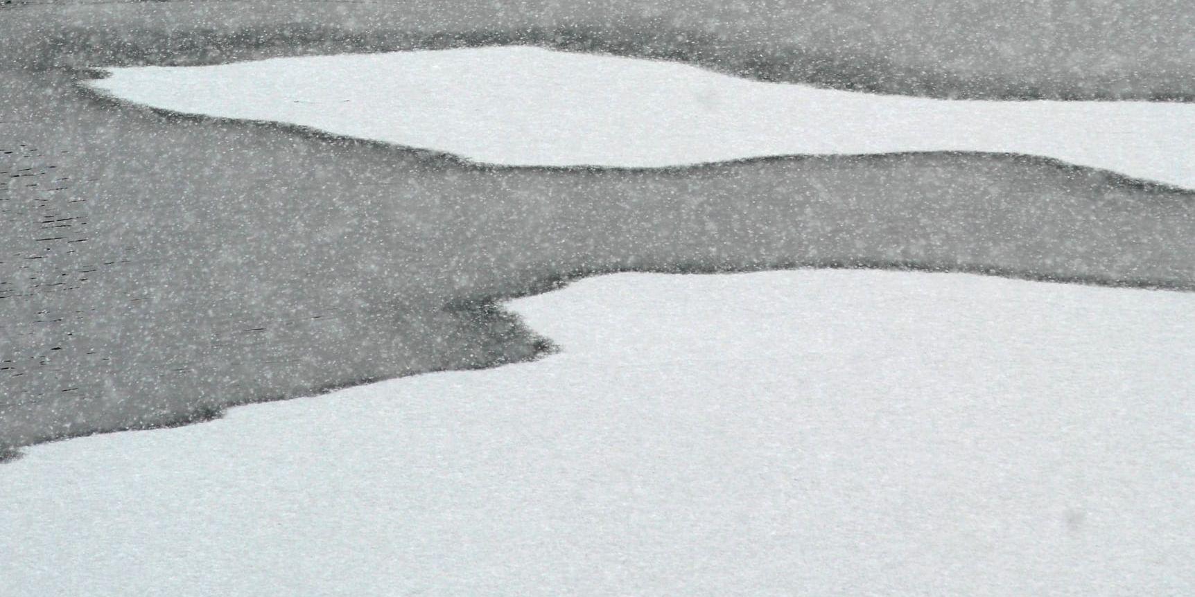 Sveaskog kräver pengar av biltestföretag som kör på två av deras vattenområden på vintrarna. Arkivbild.