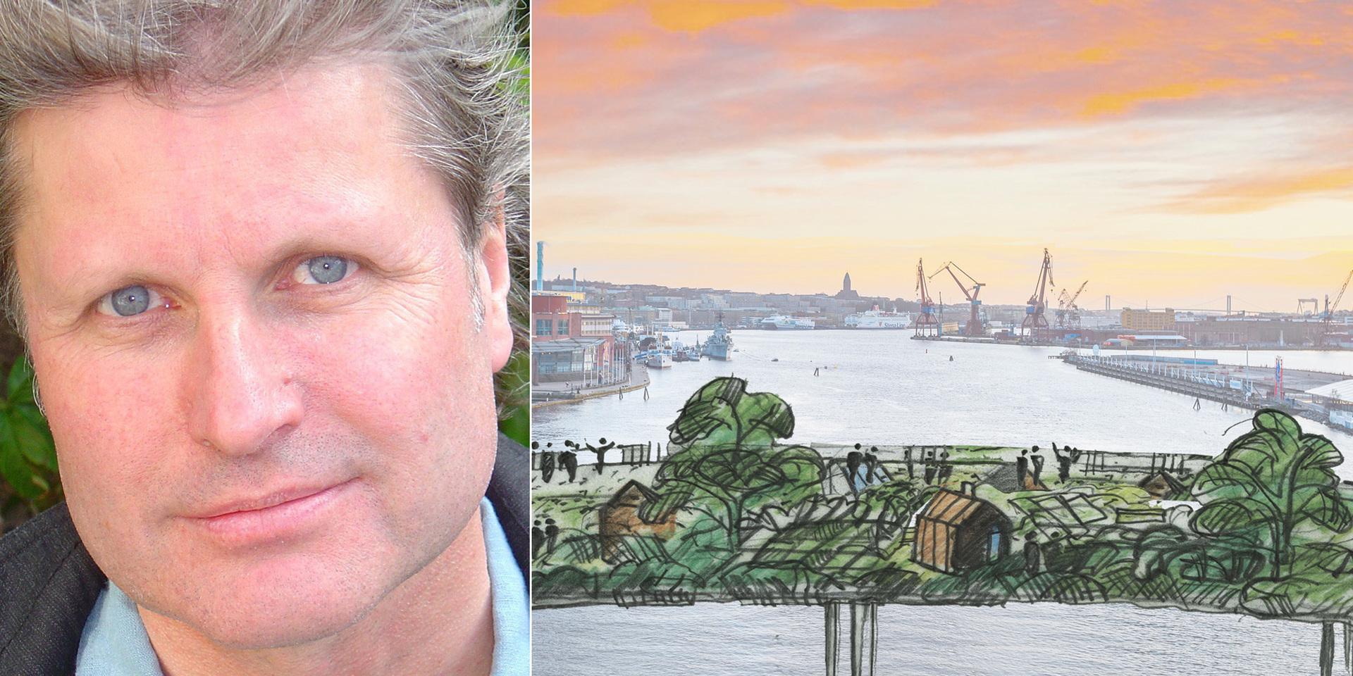 Gör om Götaälvbron till en offentlig park med odlingar. Parkbron kommer bli en välbesökt och unik symbol för ett kreativt och grönt Göteborg, skriver Tomas Lundberg. 