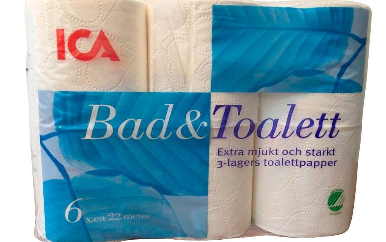 ICA:s toalettpapper var panelens favorit. "Lagom mjukt och starkt papper som är lätt att riva av", löd omdömet.