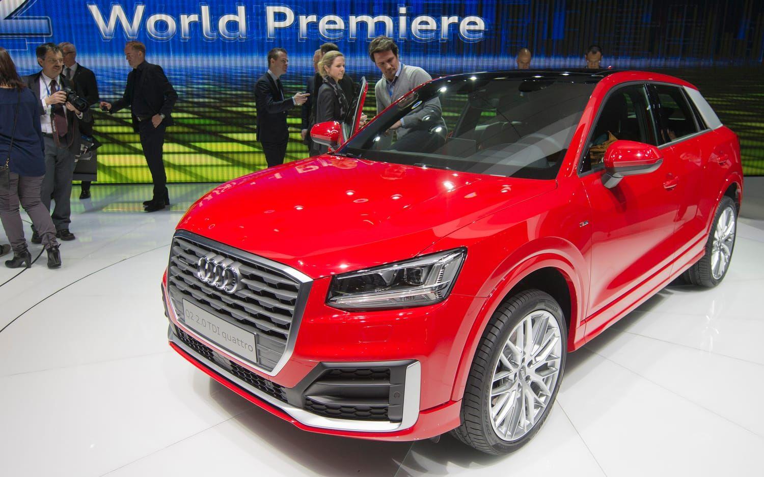 Audi presenterade den nya Q2-modellen i mars 2016. Bild: TT