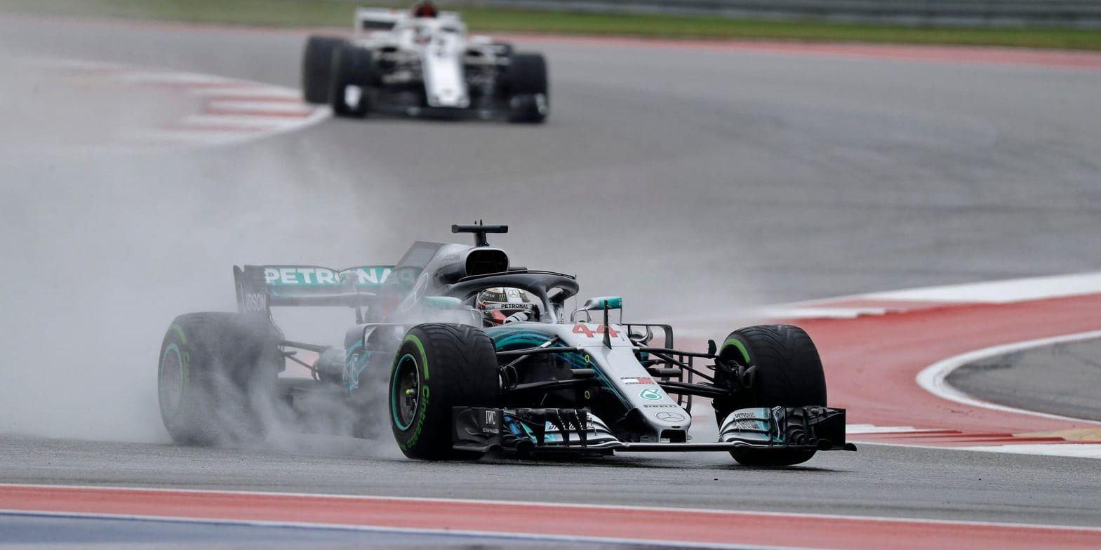 Mercedes titeljagande britt, Lewis Hamilton.