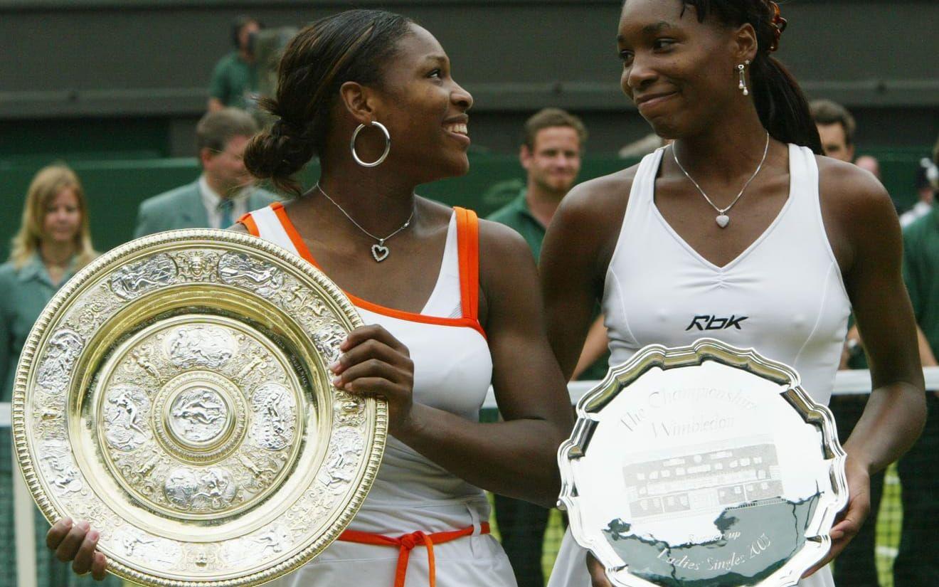 Serena Williams har vunnit 23 grand slam-turneringar – från US Open 1999 till Australian Open 2017. Foto: TT