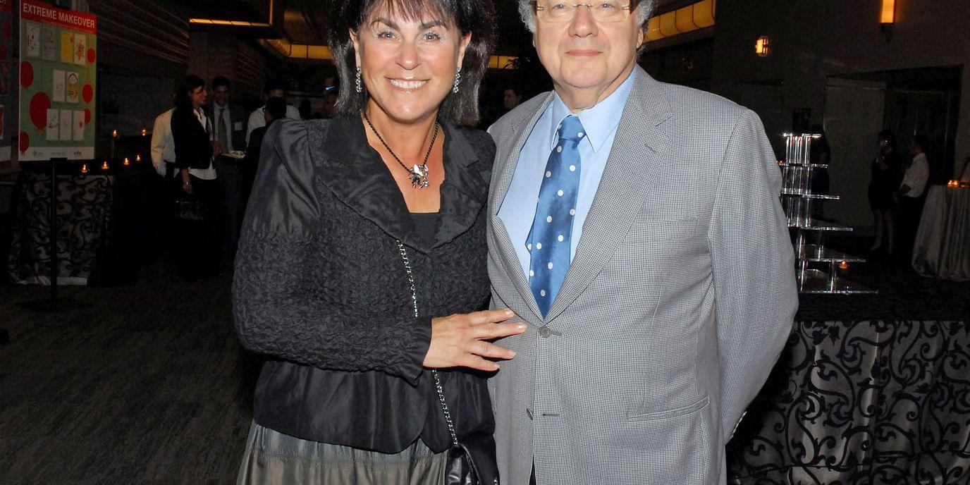 Honey and Barry Sherman på den årliga välgörenhetsgalan United Jewish Appeal i Toronto, Kanada, 2010. 