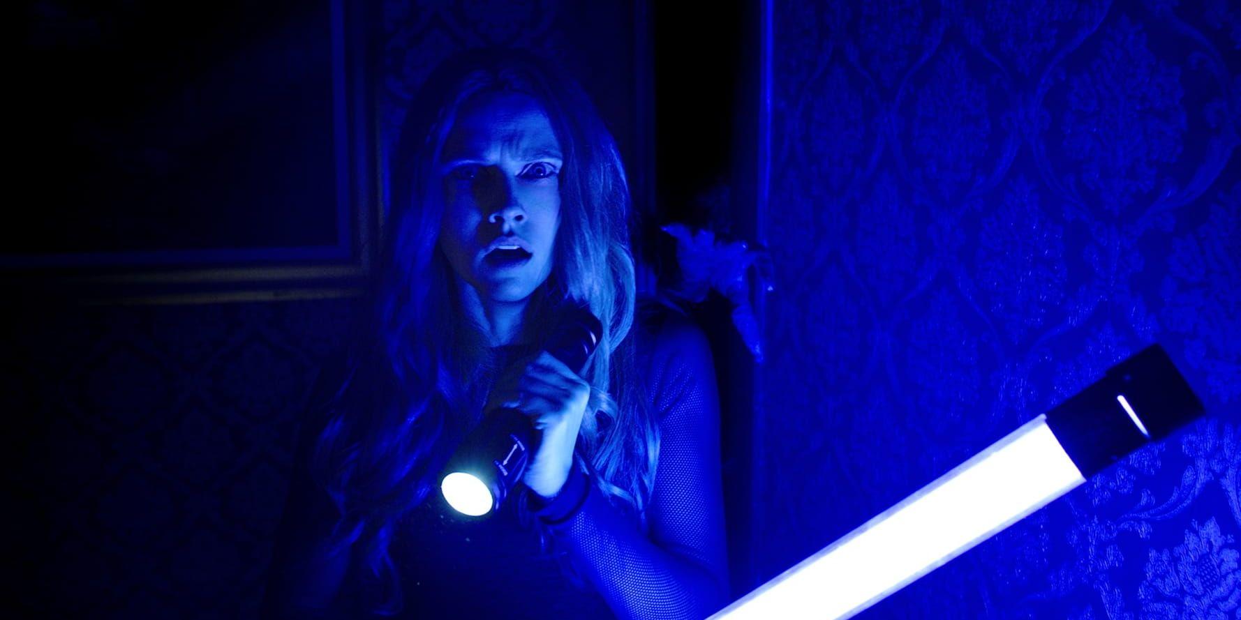 Teresa Palmer som Rebecca i "Lights out". Pressbild.