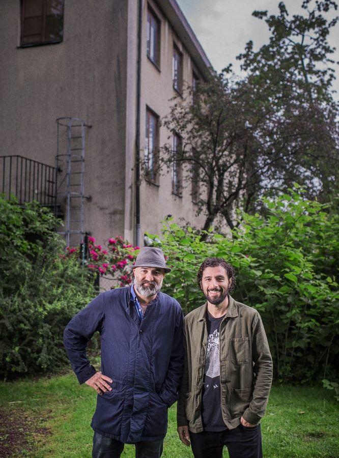 Aleksander Motturi och José González. Foto: Oliver Lindkvist.