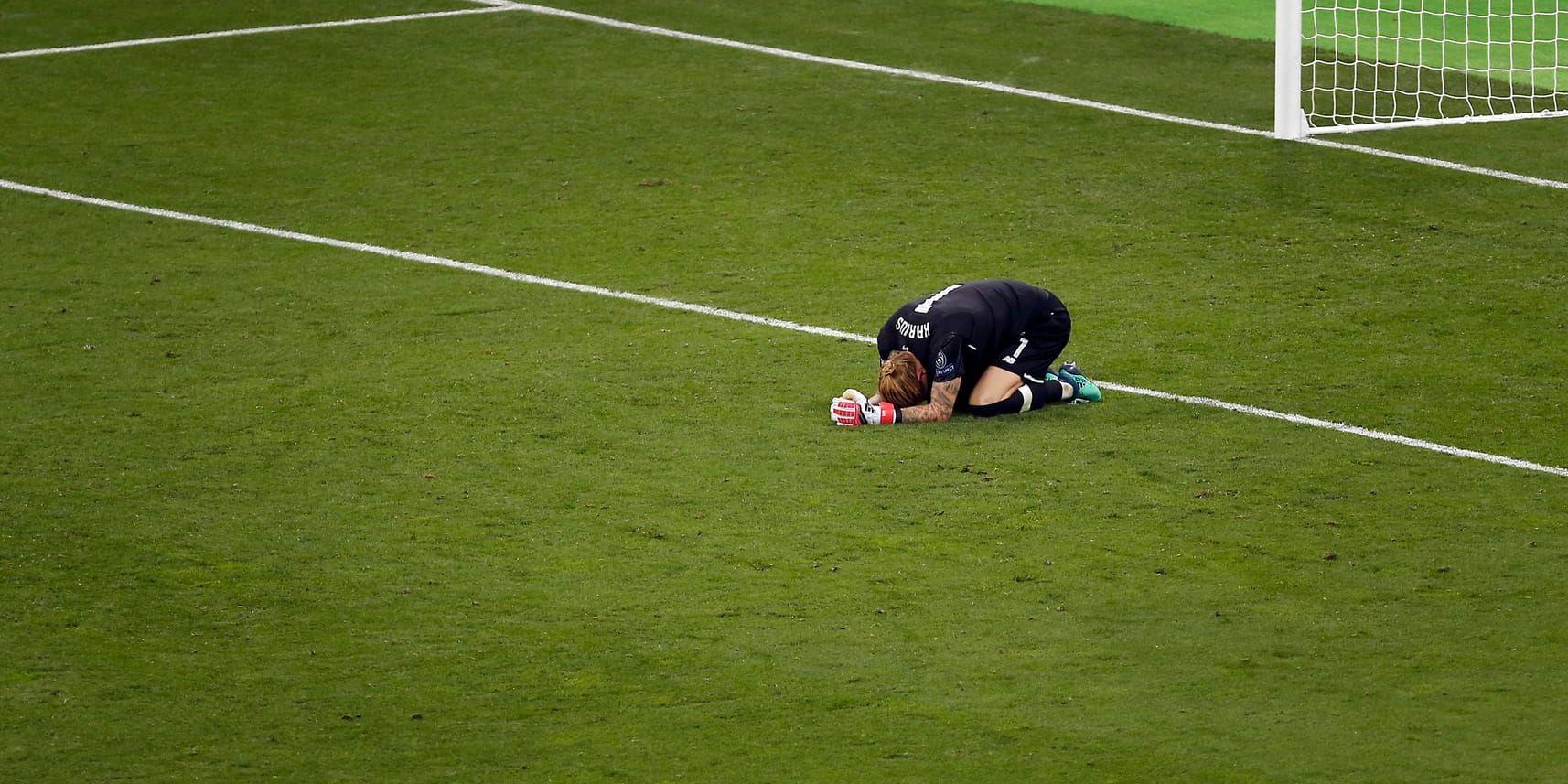 Liverpoolmålvakten Loris Karius blev syndabock i Champions League-finalen mot real Madrid. Kanske berodde hans misstag på hjärnskakning. Arkivbild.