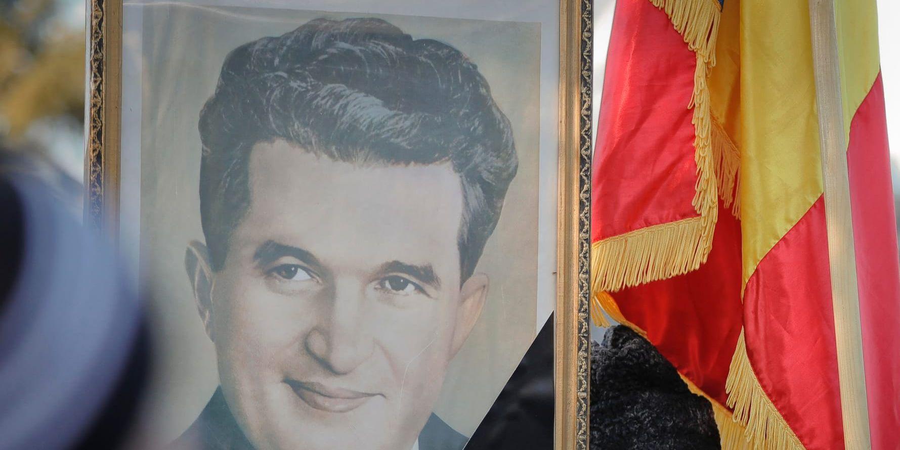 Rumänien utreder än i dag brott som begicks under kommunisteran och diktatorn Nicolae Ceausescu. Arkivbild.