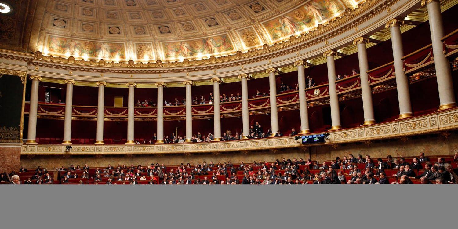 Det franska underhuset röstade igenom en ny terrorlag som ökar myndigheternas befogenheter. Arkivbild.