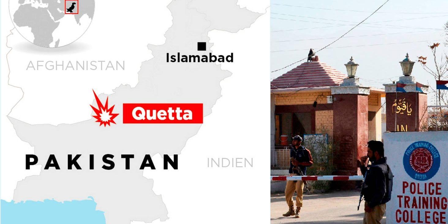 Quetta i Pakistan.