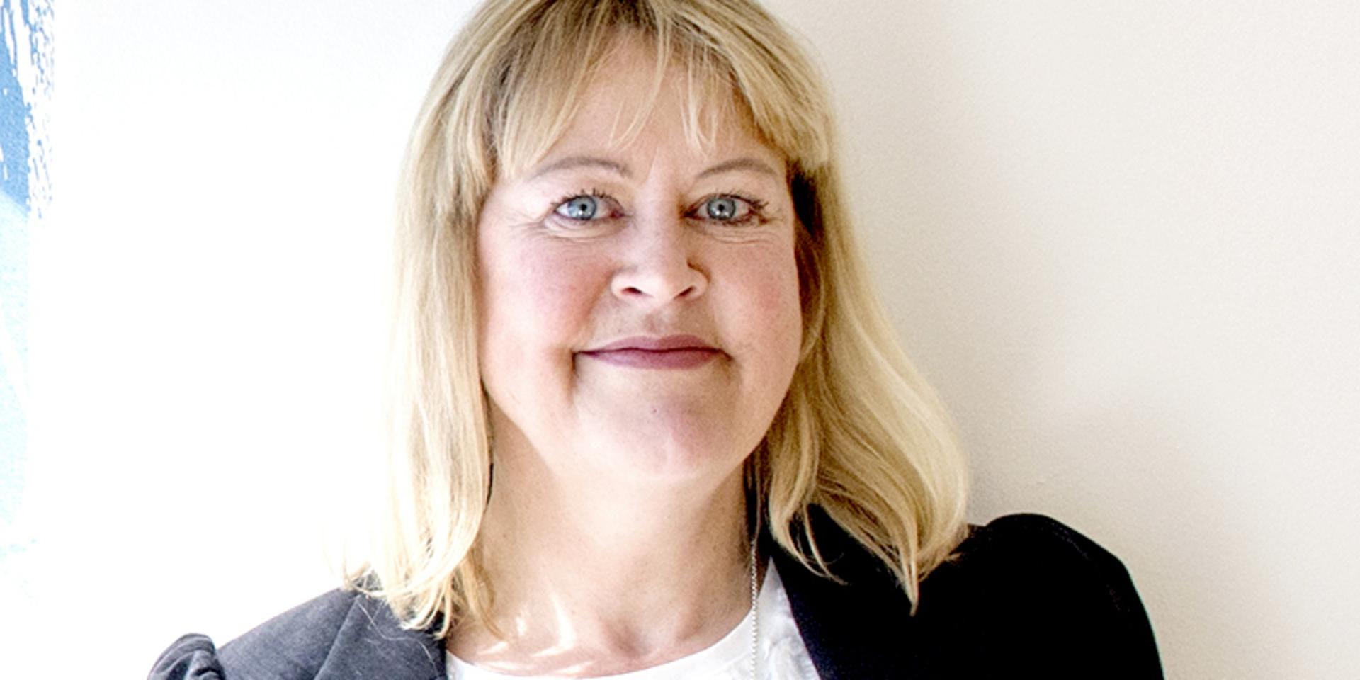 Eva Halvarsson, vd för Andra AP-fonden, med säte i Göteborg.