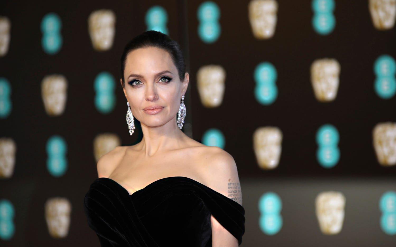 Angelina Jolie njöt av huset.