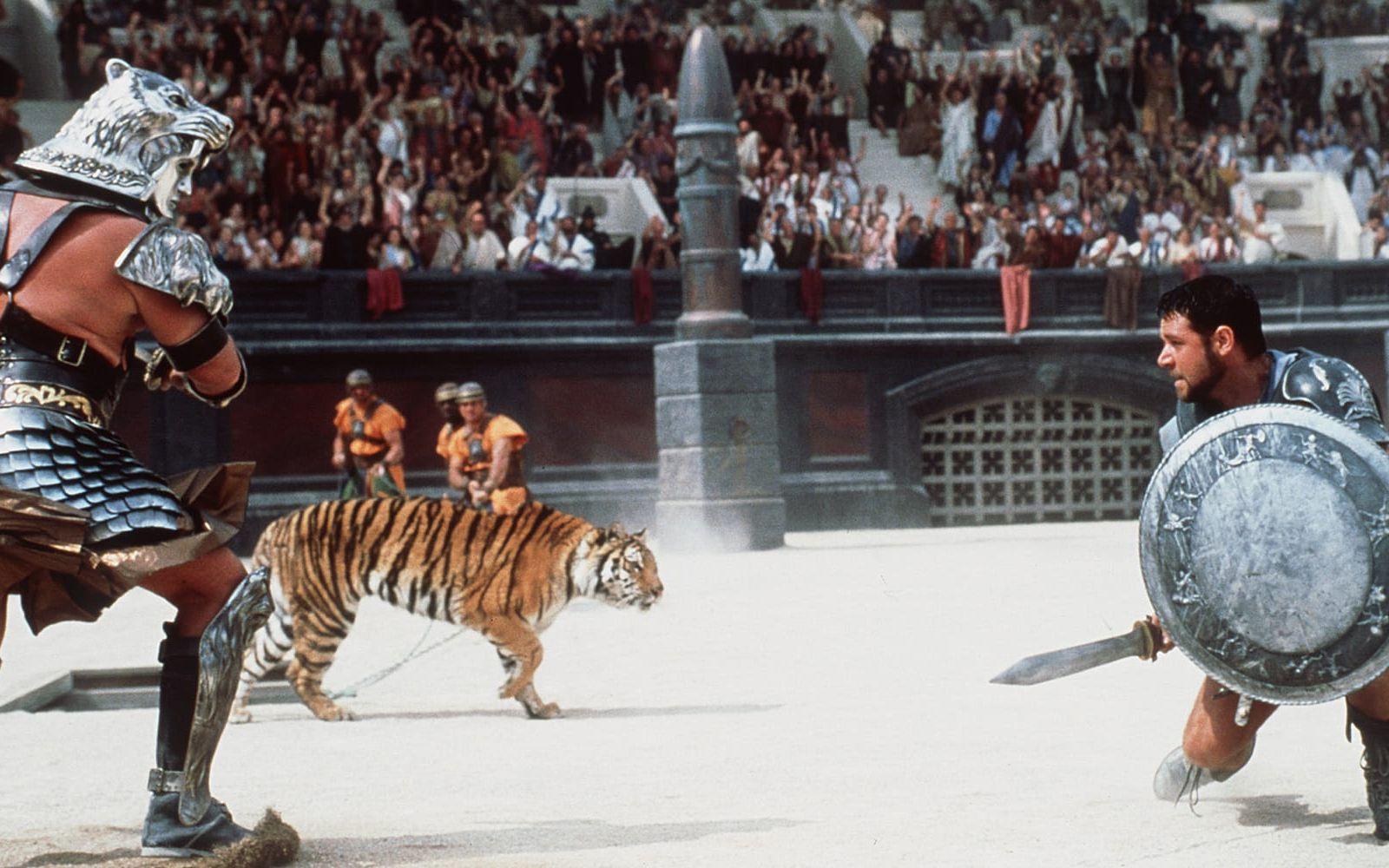"I will have my vengeance, in this life or the next." – Russell Crowe som General Maximus i Gladiator, 2000. Foto: TT