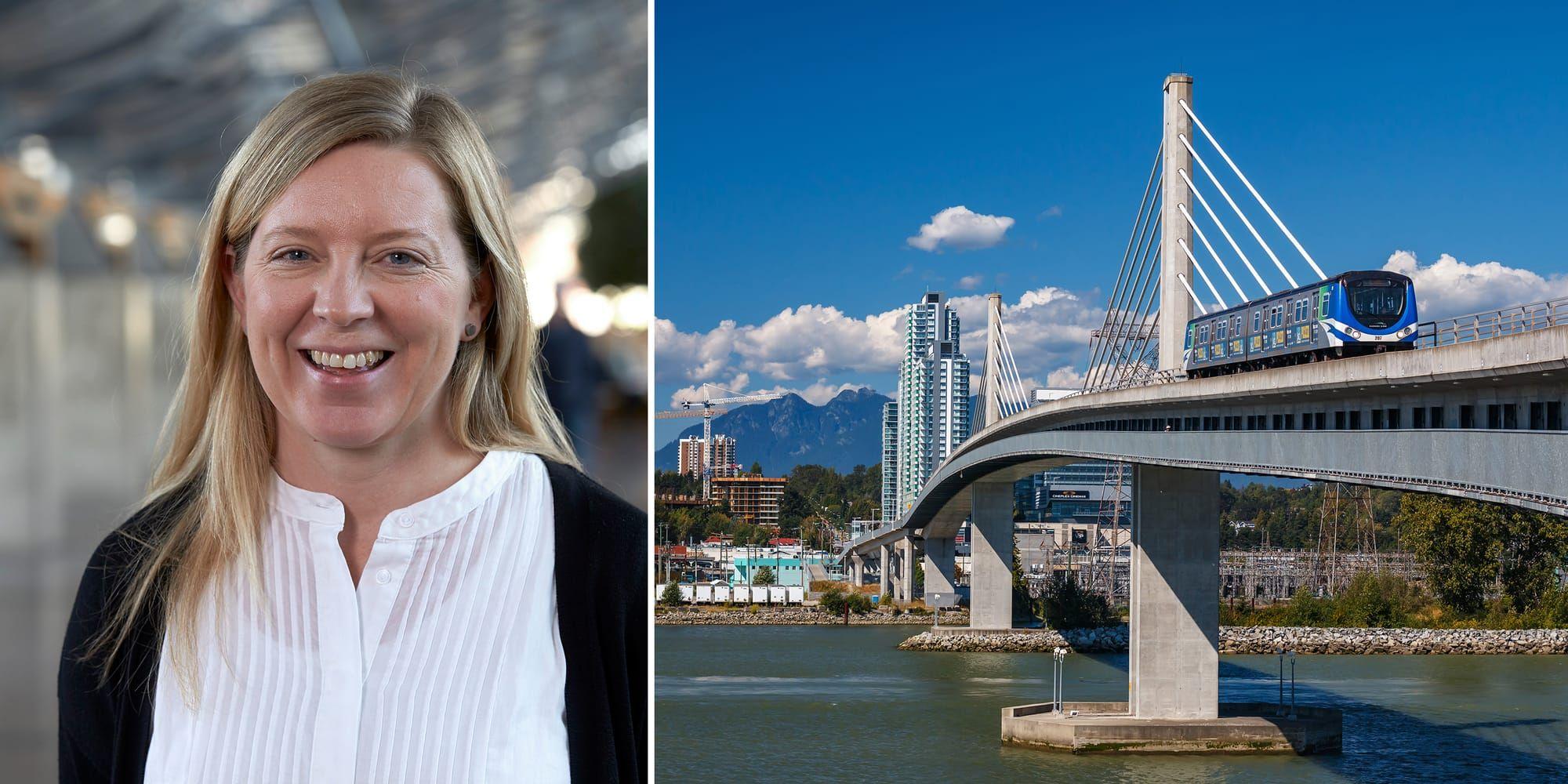 Vancouver inspirerar, det berättar Camilla Holtet, utvecklingschef på Västtrafik.