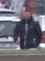 Polisens spaningsbilder på mannen innan gripandet. Bild: Polisen