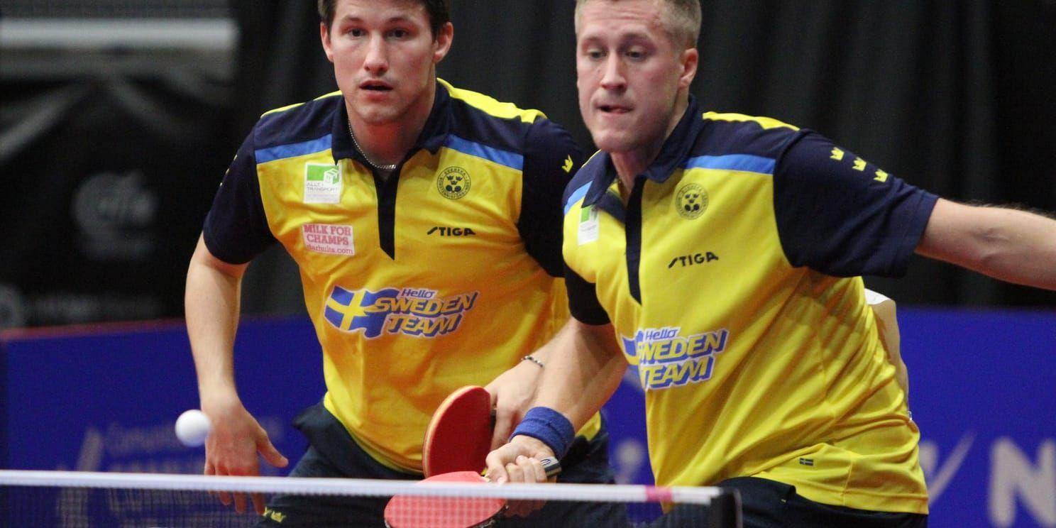 Mattias Falck och Kristian Karlsson föll i EM-finalen.