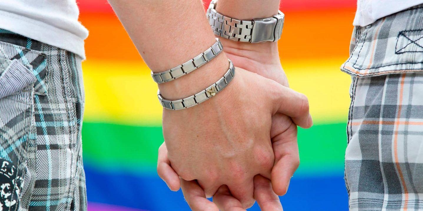 Det tyska parlamentet väntas redan på fredag rösta om att tillåta äktenskap för homopar. Arkivbild.