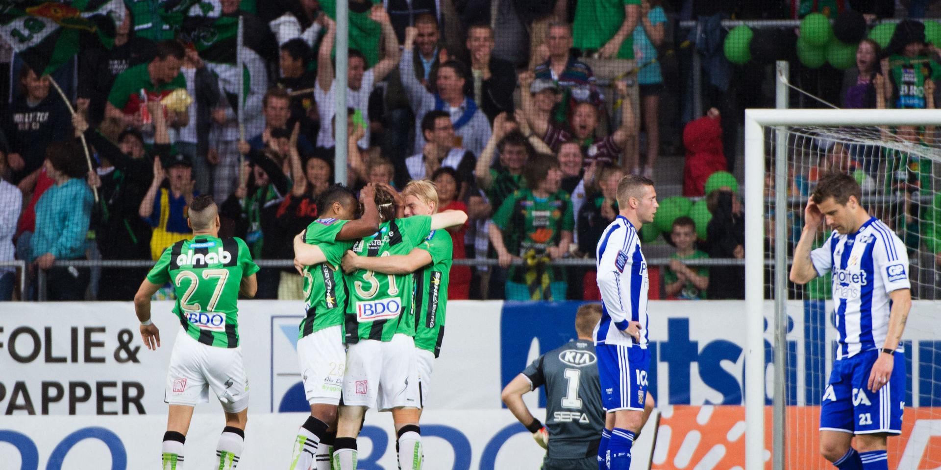 Senaste derbyt mellan IFK Göteborg och Gais spelades 2012 på Gamla Ullevi.