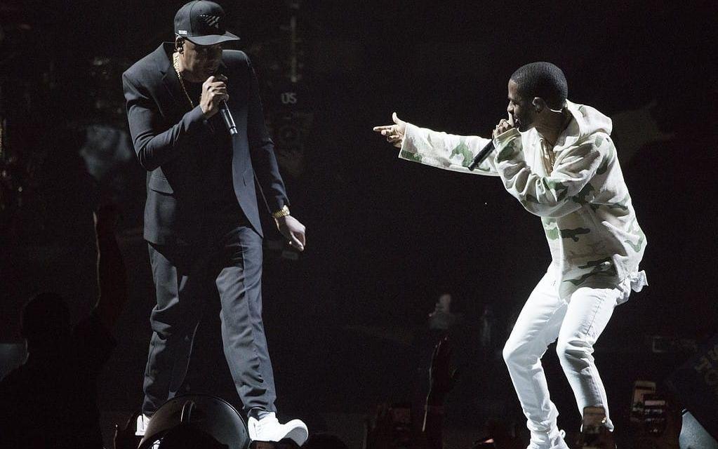 Jay Z och Big Sean. Foto: TT.