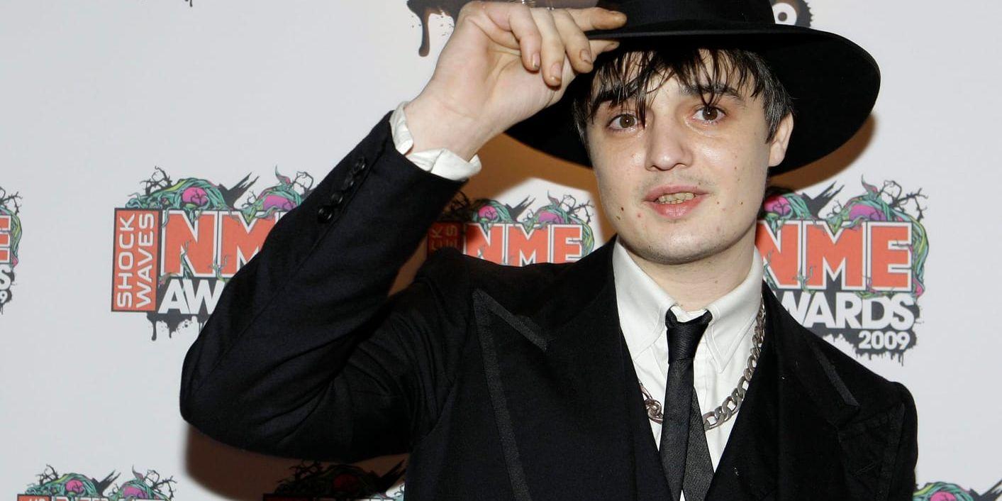 Pete Doherty på NME Awards. Arkivbild.