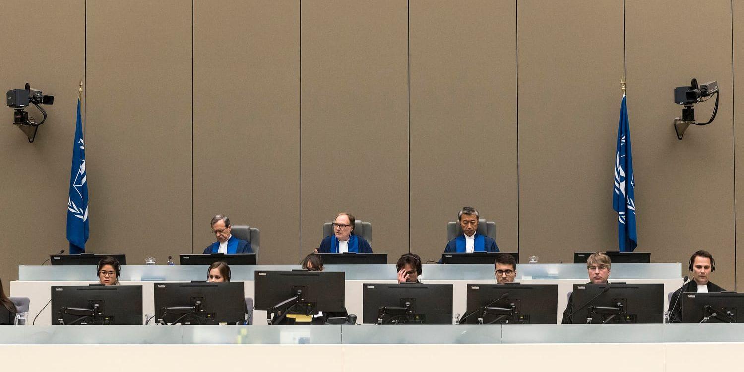 Internationella brottsmålsdomstolen i Haag.