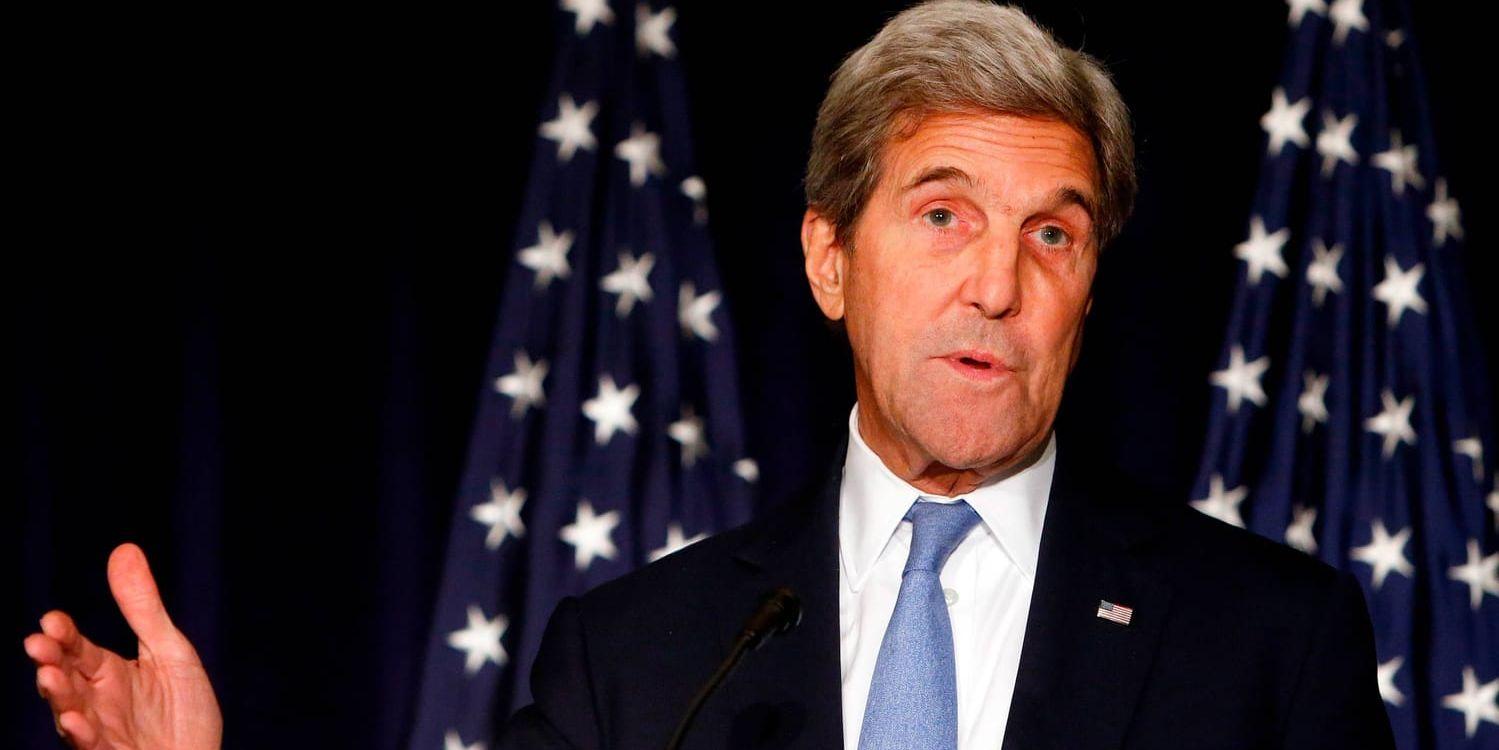 USA:s utrikesminister John Kerry. Arkivbild.