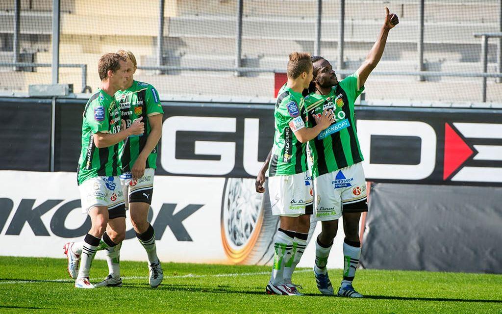 Säsongen i Gais 2012 blev Ijehs sista i karriären. Precis som när han gick till IFK Göteborg var det Mats Persson som värvade honom. Bild:Bildbyrån