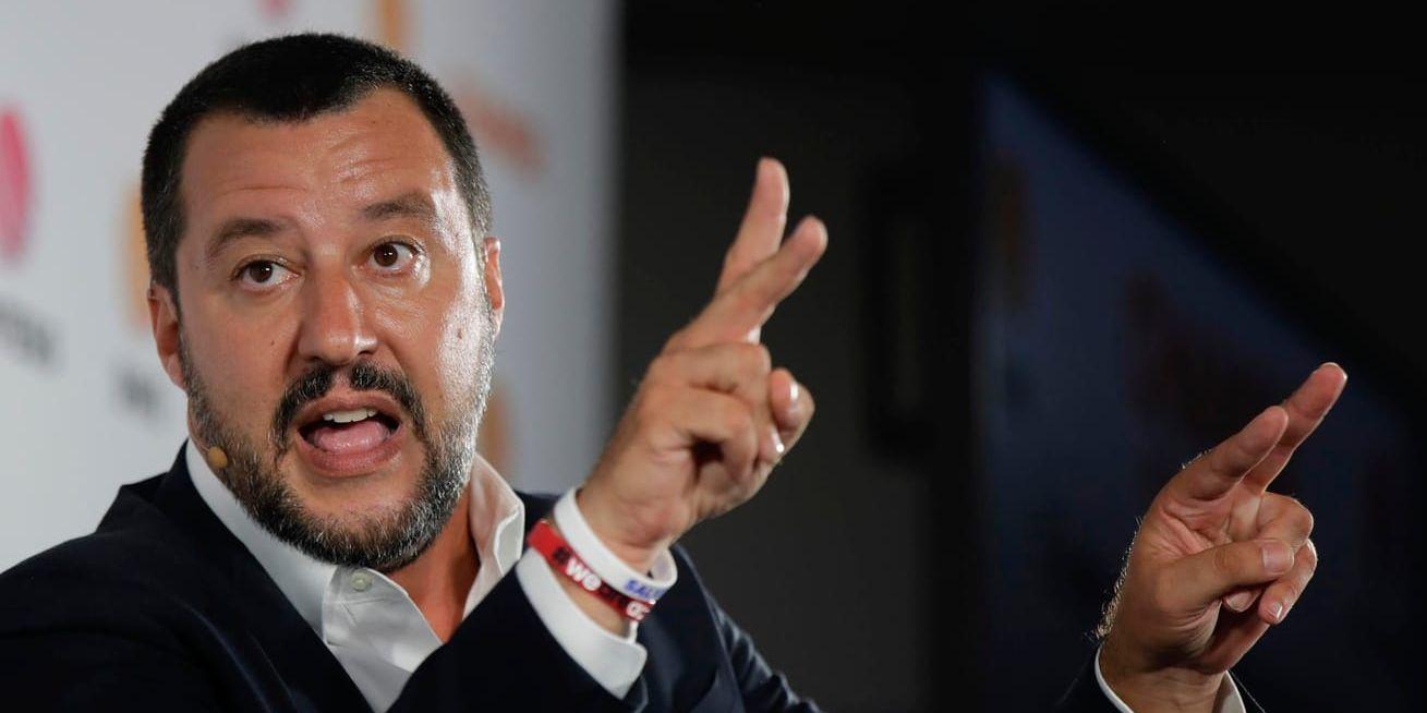 Migrationsfrågan har fått Italiens inrikesminister Matteo Salvini att hamna i ett infekterat gräl med sin kollega från Luxemburg. Arkivbild.
