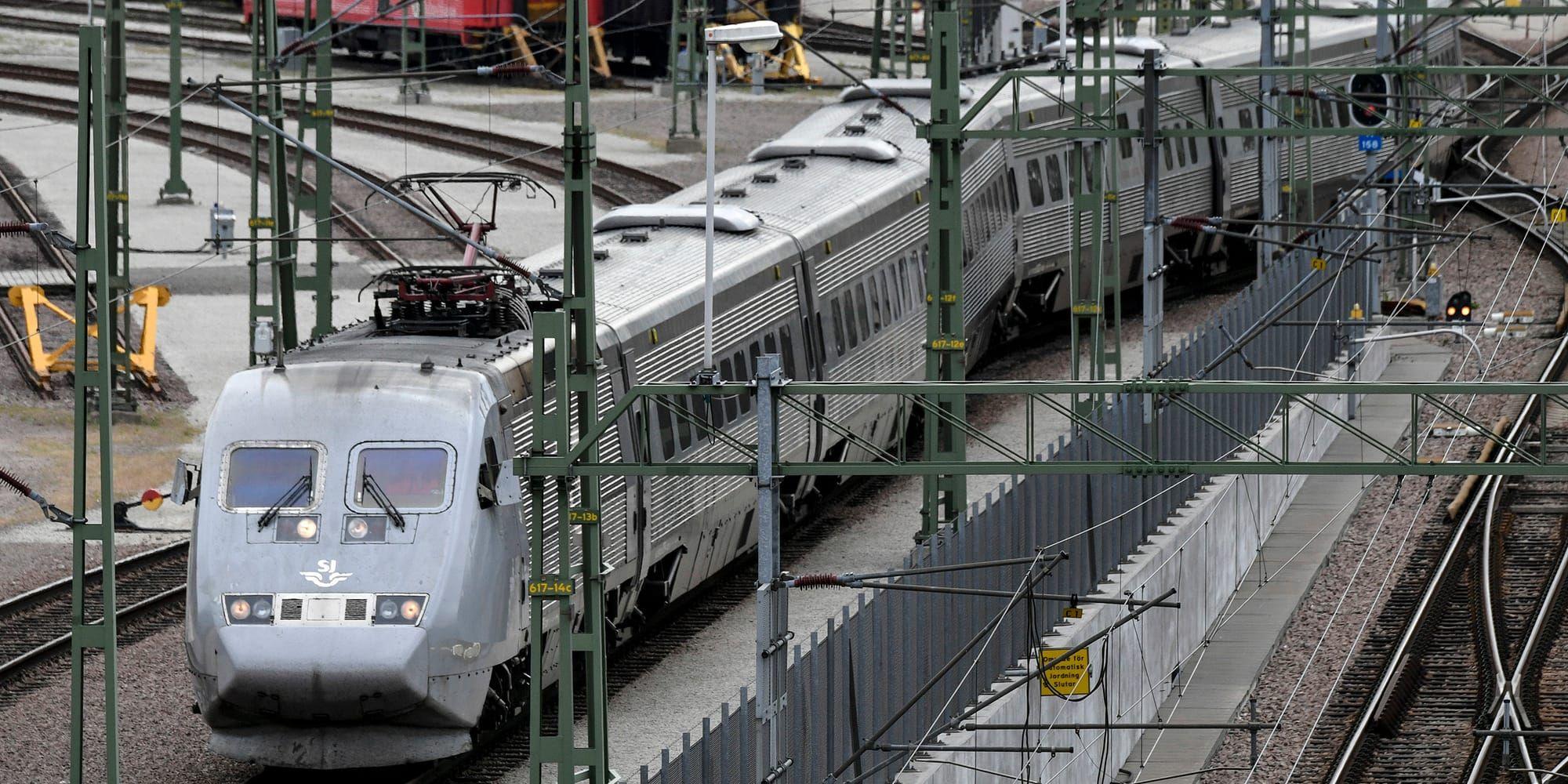 Flera tågavgångar har ställts in mellan Göteborg och Malmö på måndagen. ARKIVBIL: Johan Nilsson/TT