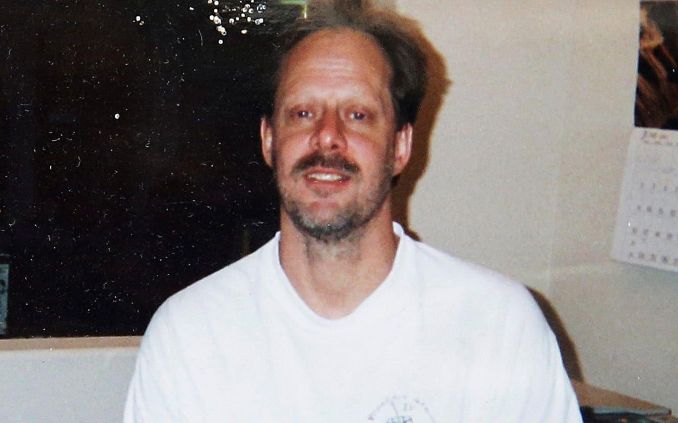 Stephen Paddock, den misstänkta gärningsmannen bakom masskjutningen i Las Vegas. Bild från okänt årtal. FOTO: AP

