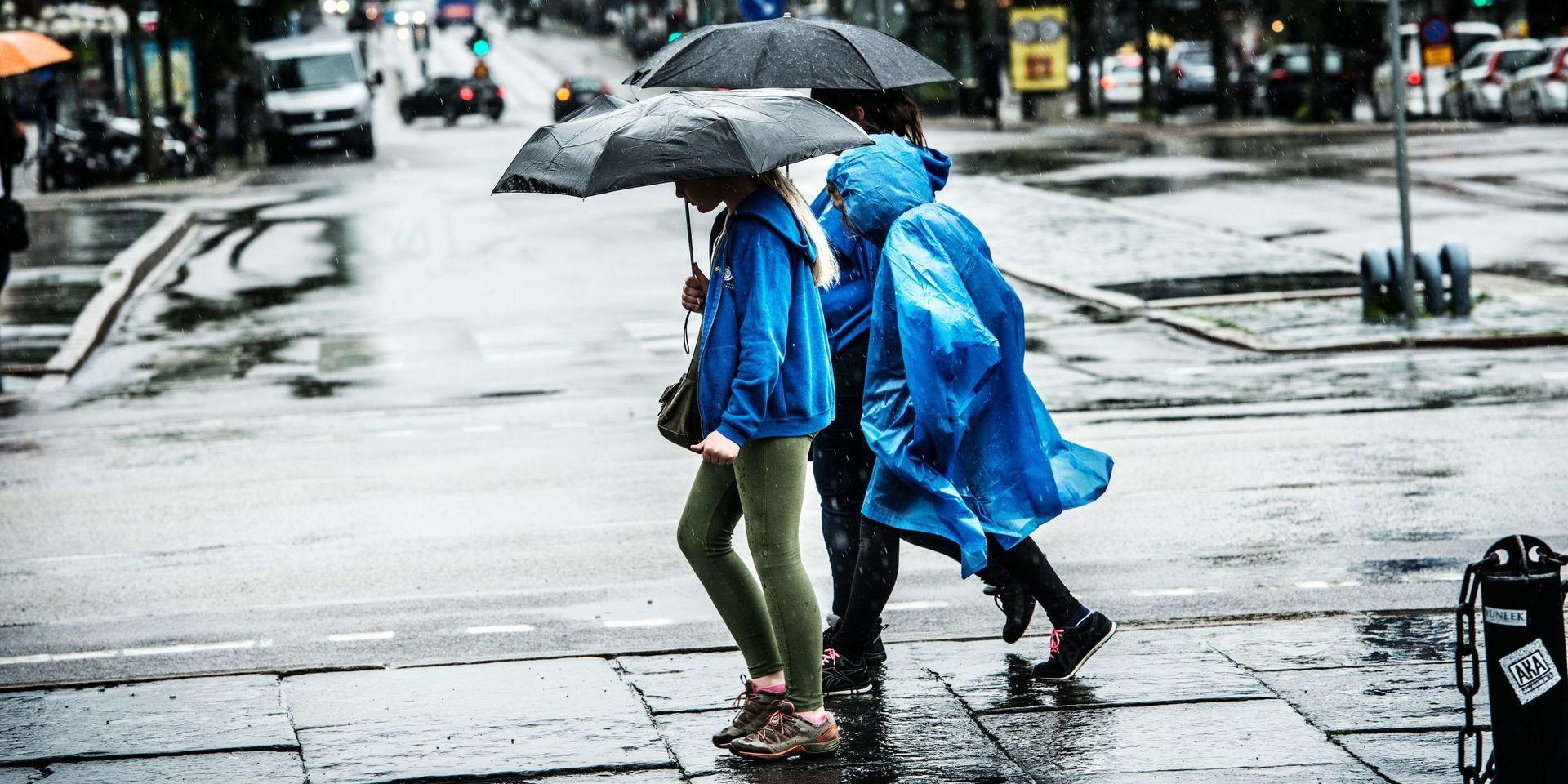 Det regnar i snitt var tredje dag i Göteborg.