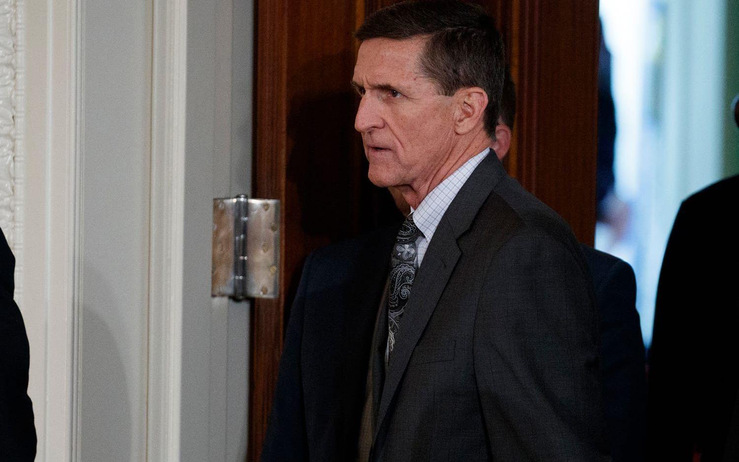 Michael Flynn tvingades avgå då det framkom att han ljugit om sina Rysslandskontakter. FOTO: AP
