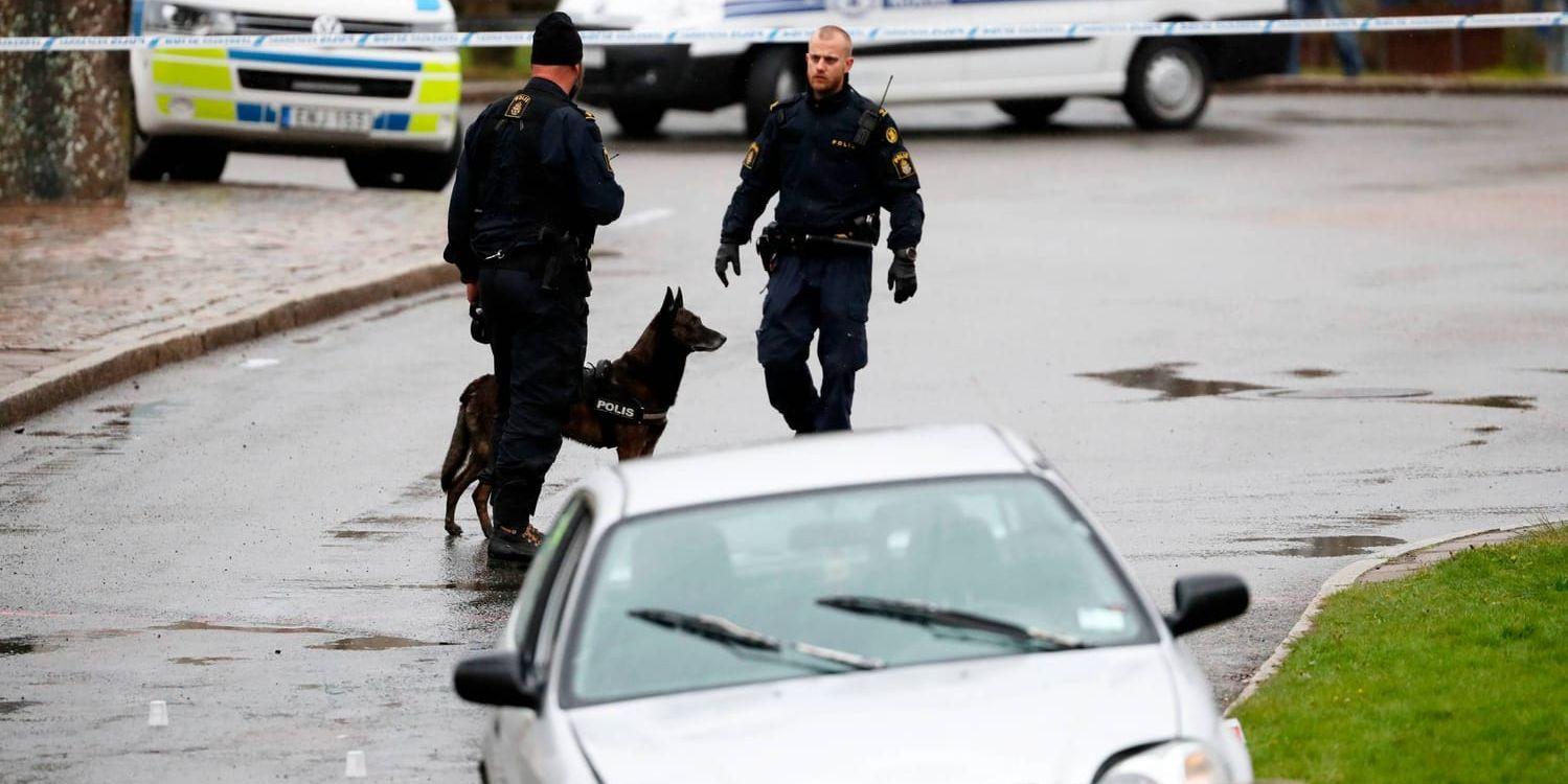 Polisen har ännu ingen gripen för dödsskjutningen på Lövgärdet i Göteborg. Arkivbild.