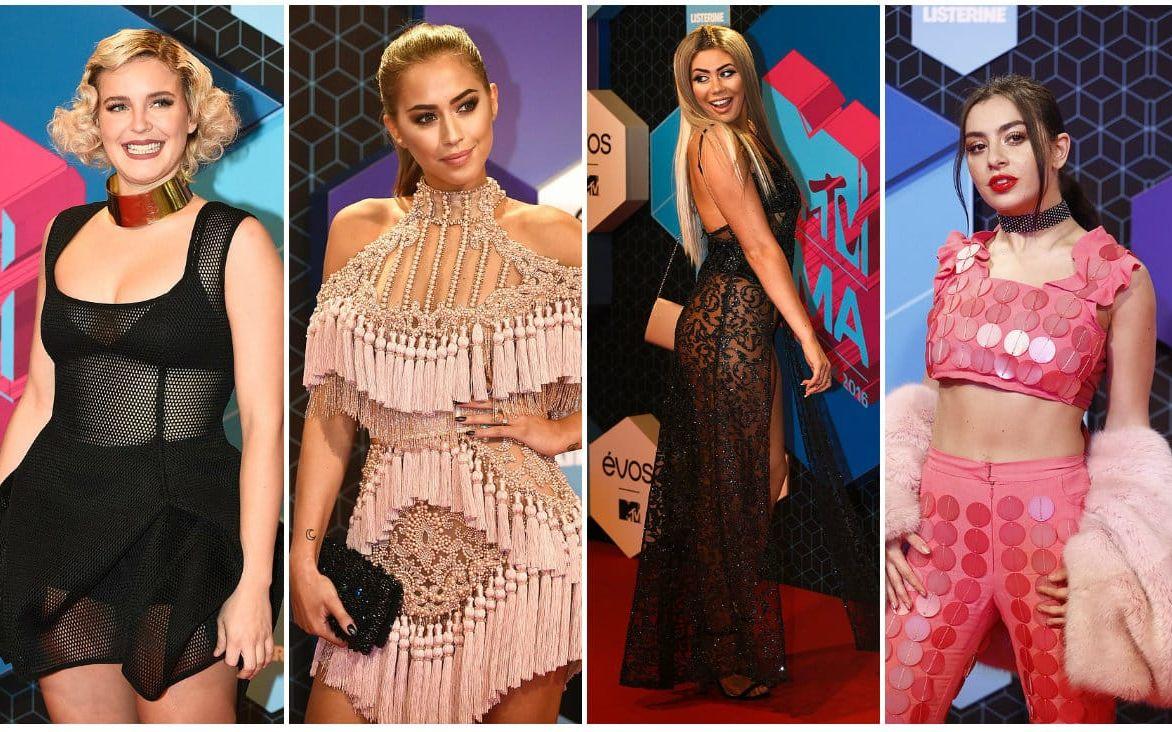 Här är några av kändisarna som hamnade på sämst klädda-listan efter helgens MTV EMA-gala.