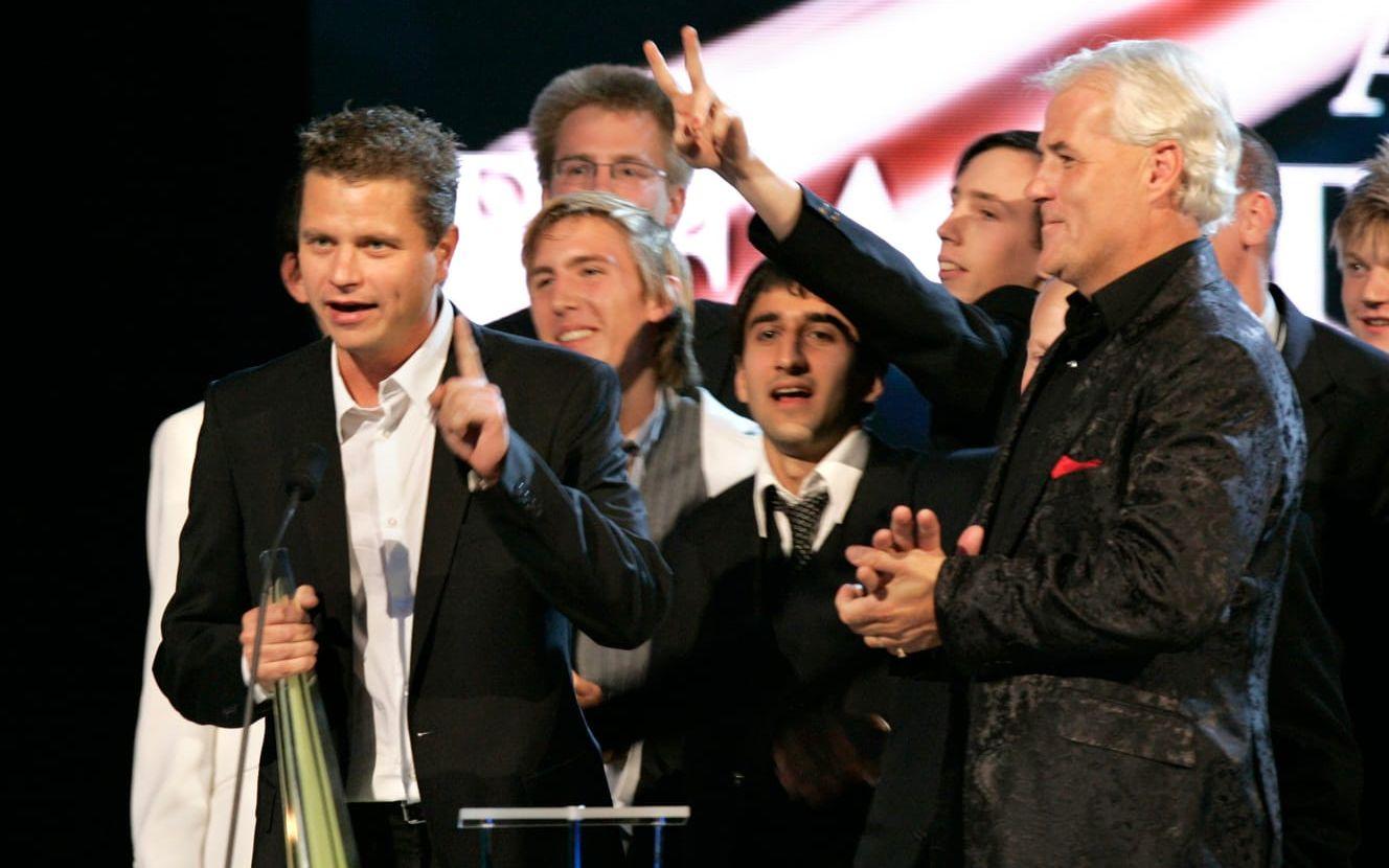 51. Det blev succé med FC Z och tv-programmet fick pris som årets dokusåpa på Kristallengalan 2006. Foto: TT
