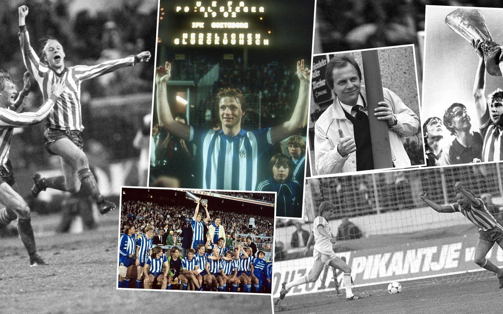 <strong>Här är 35 härliga bilder från IFK Göteborgs finalseger</strong> mot Hamburg i Uefacupen 1982. Foto: TT