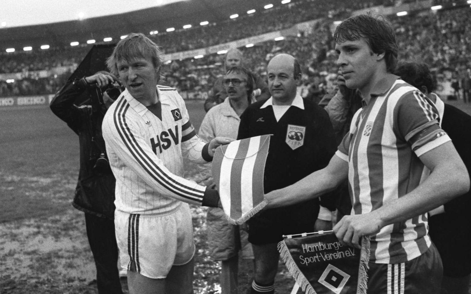 Finalreturen på Volksparkstadion i Hamburg spelades den 19 maj 1982. Foto: Bildbyrån