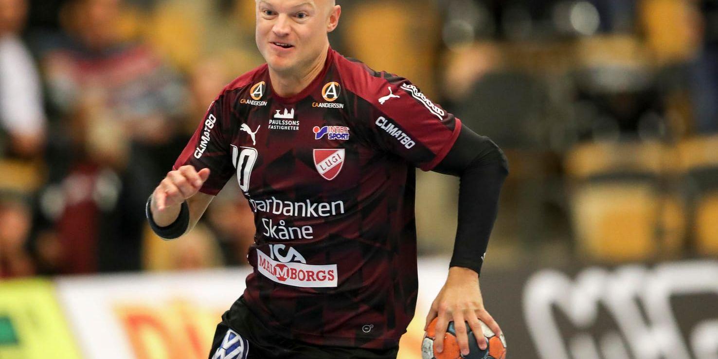 Hampus Jildenbäck blev stor matchvinnare för Lugi. Arkivbild.