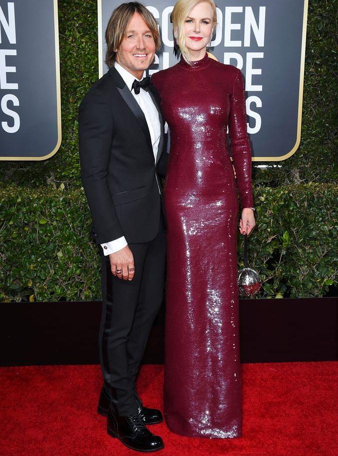 Keith Urban och Nicole Kidman på röda mattan.