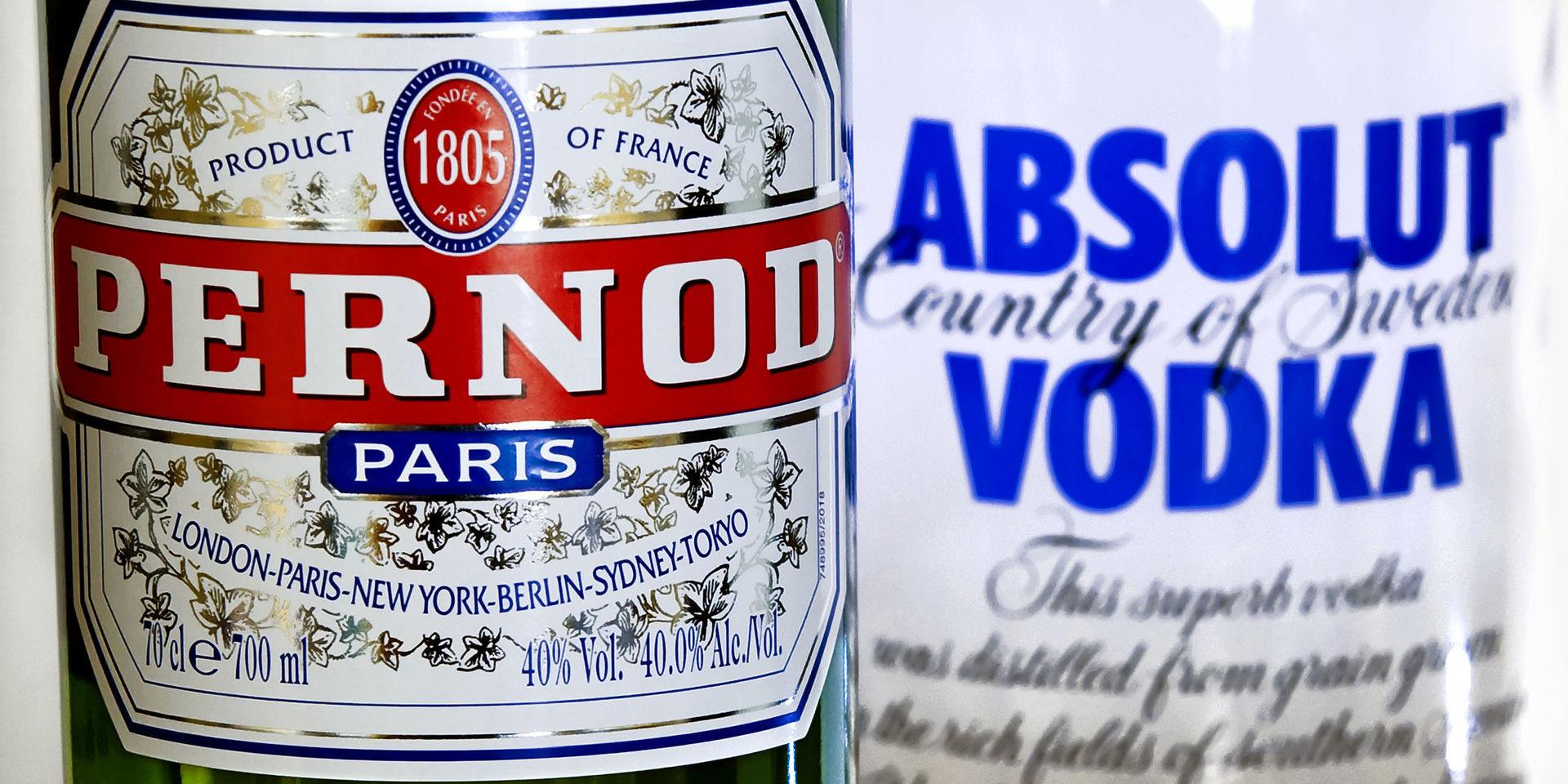 Coronaviruset slår hårt mot Kinaförsäljningen, varnar Absolut Vodka-ägaren Pernod Ricard. Arkivbild.