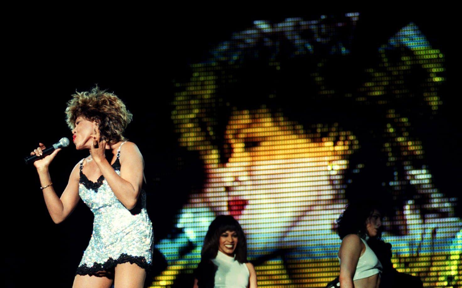 1997. Simply the best. Tina Turner hade en topp i karriären och var given på Ullevi. BILD: Pontus Johansson