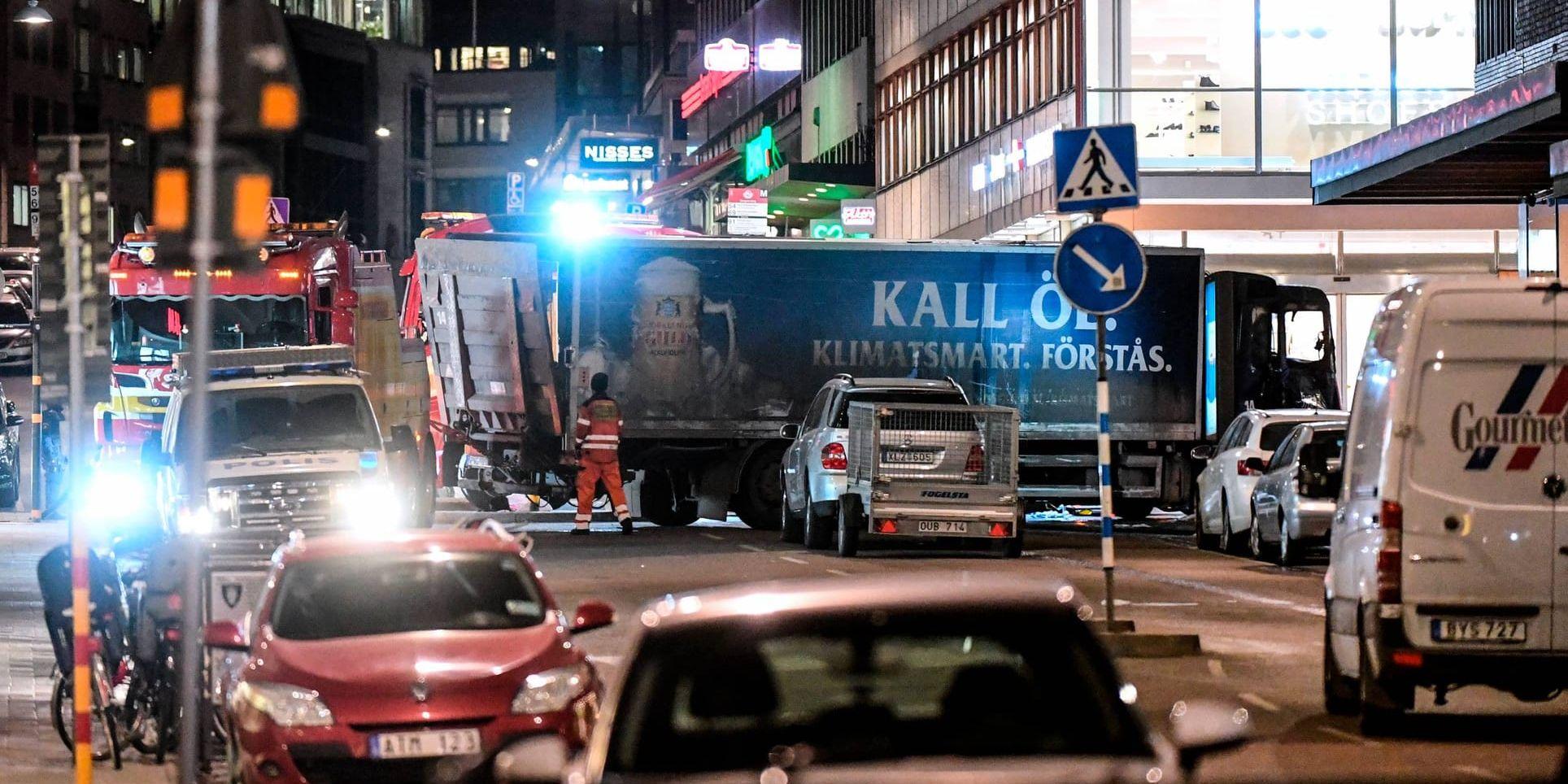 Ingen organisation har tagit på sig ansvaret för terrordådet på Drottninggatan. Arkivbild.