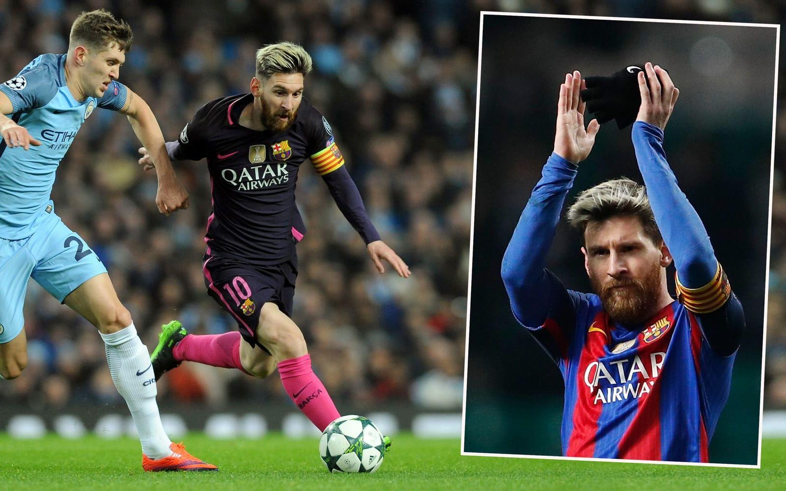 <strong>Högerytter: Lionel Messi, Barcelona.</strong> 99 av 100 poäng säger allt om hur bra den argentinske stjärnan var i gruppspelet. Han gjorde tio mål! Tvåan i kategorin högeryttrar/forwards Riyad Mahrez fick 92 poäng.  Foto: Bildbyrån