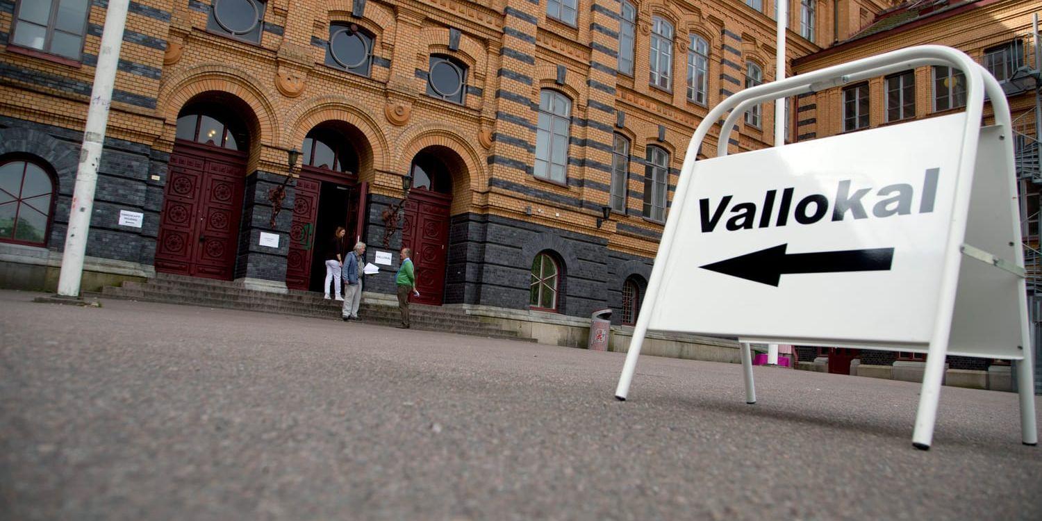 Val i Göteborg år 2014. Bild: TT