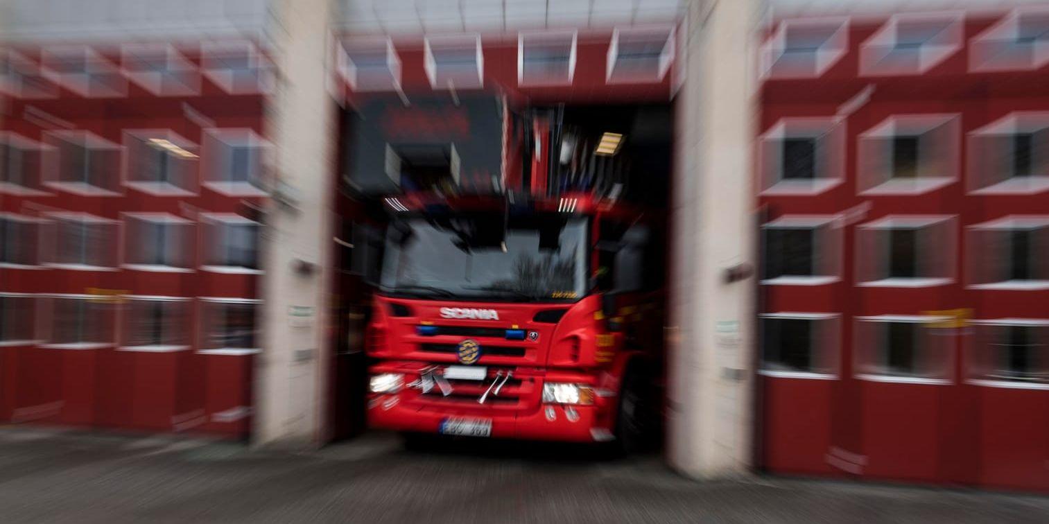 Polisen lägger ner förundersökningen gällande en brand i stadsdelen Råslätt i Jönköping som inträffade tidigare i höstas. Arkivbild.