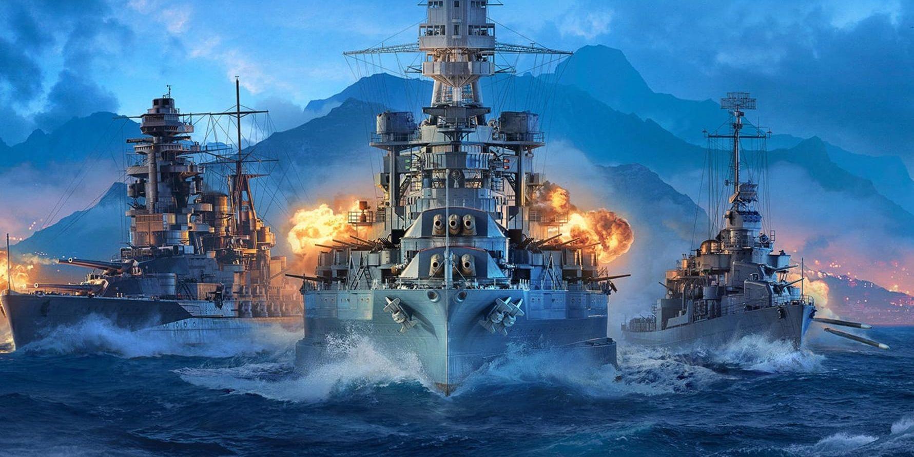 "World of warships: Legends" släpps nästa år, enligt utvecklaren. Pressbild.