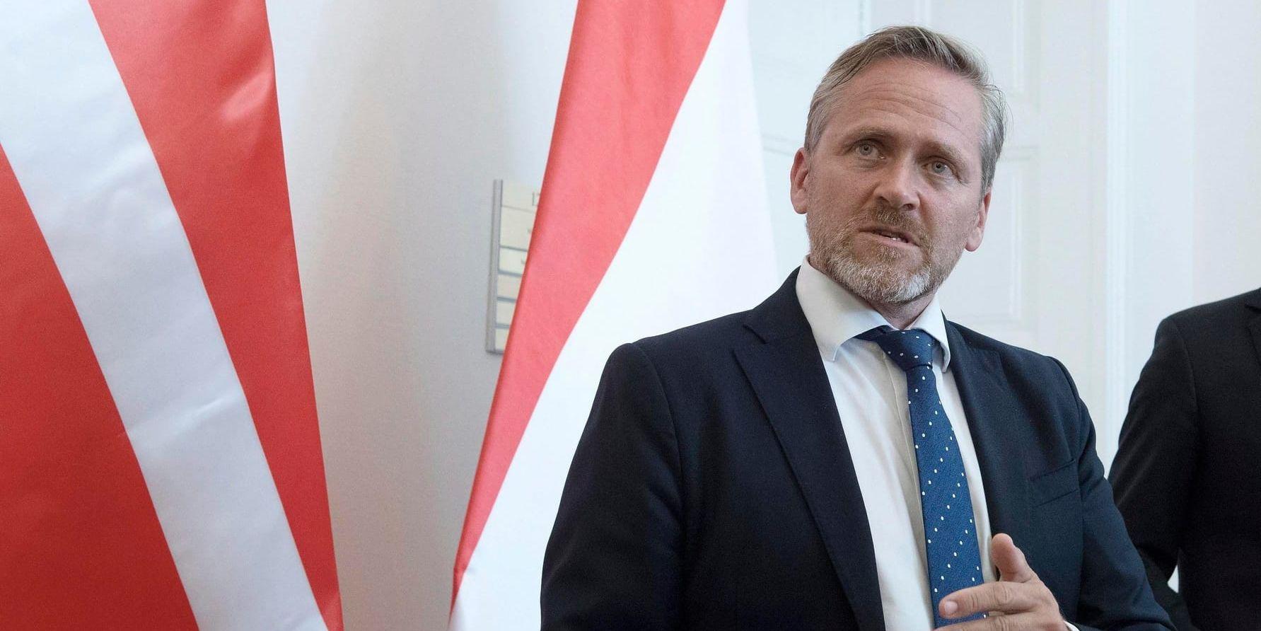 Danmarks utrikesminister Anders Samuelsen (LA). Arkivbild.