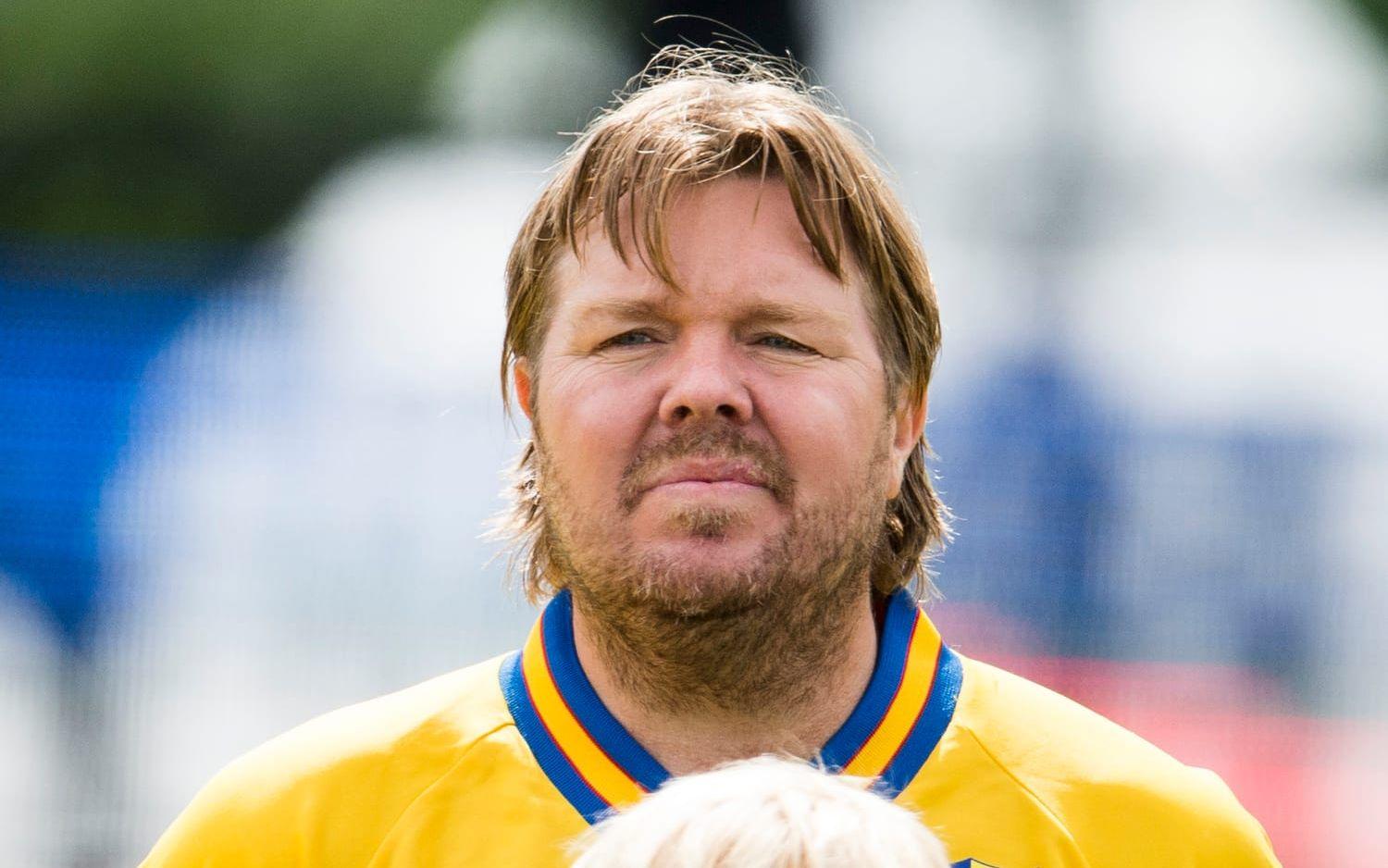 Tomas Brolin, mittfältare. Med i Sveriges bronslag 1994.
