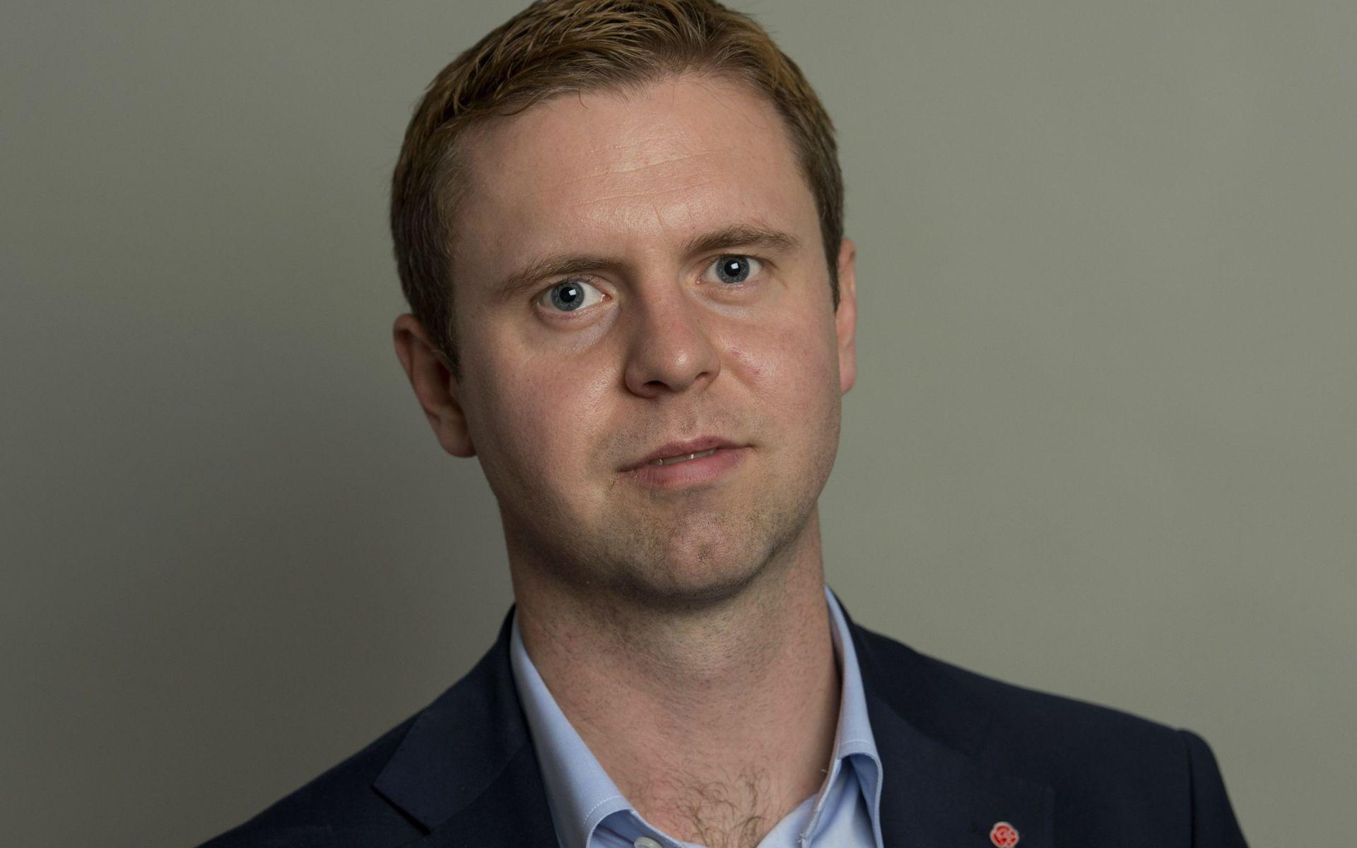 Johan Büser, riksdagsledamot för Socialdemokraterna.