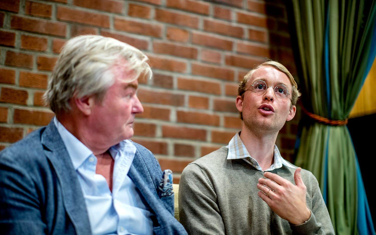 Björn Gustafsson har lärt sig oerhört mycket av det tekniska i dramatiken av Peter Dalle, berättar han. Foto: Adam Ihse