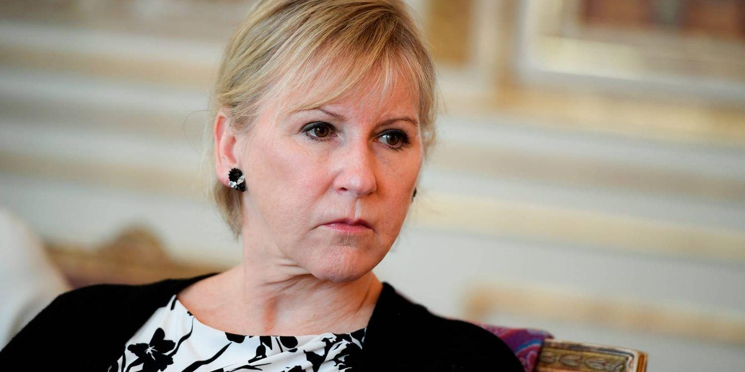Utrikesminister Margot Wallström (S) vill att FN går till botten med Zaida Cataláns död. Arkivbild